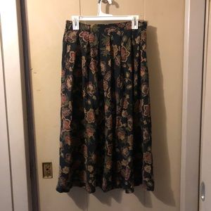 Floral skirt